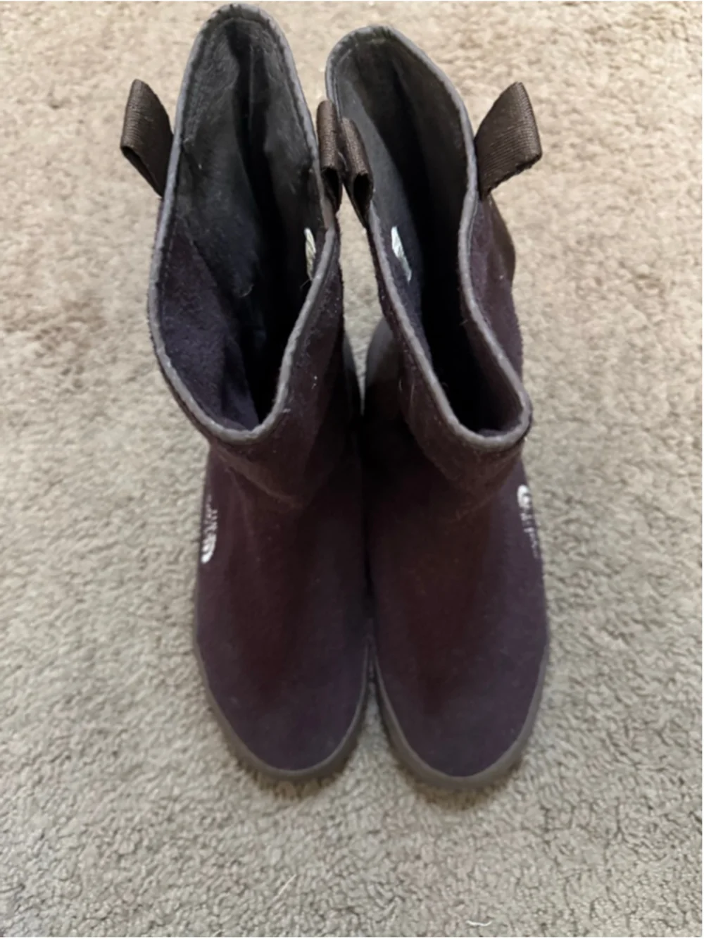 Women's The North Face Ahel Brown Black Winter & Rain Boots Size 8.5